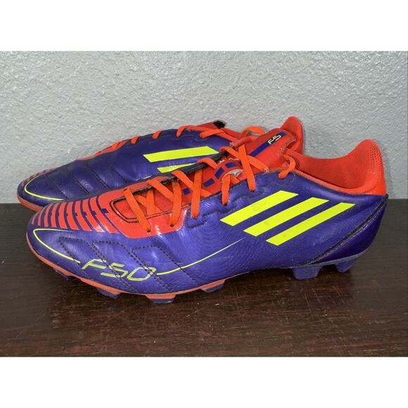 Adidas F50 Adizero FG Mens Size 10.5 Soccer Cleats G40312 Rare - Picture 1 of 10